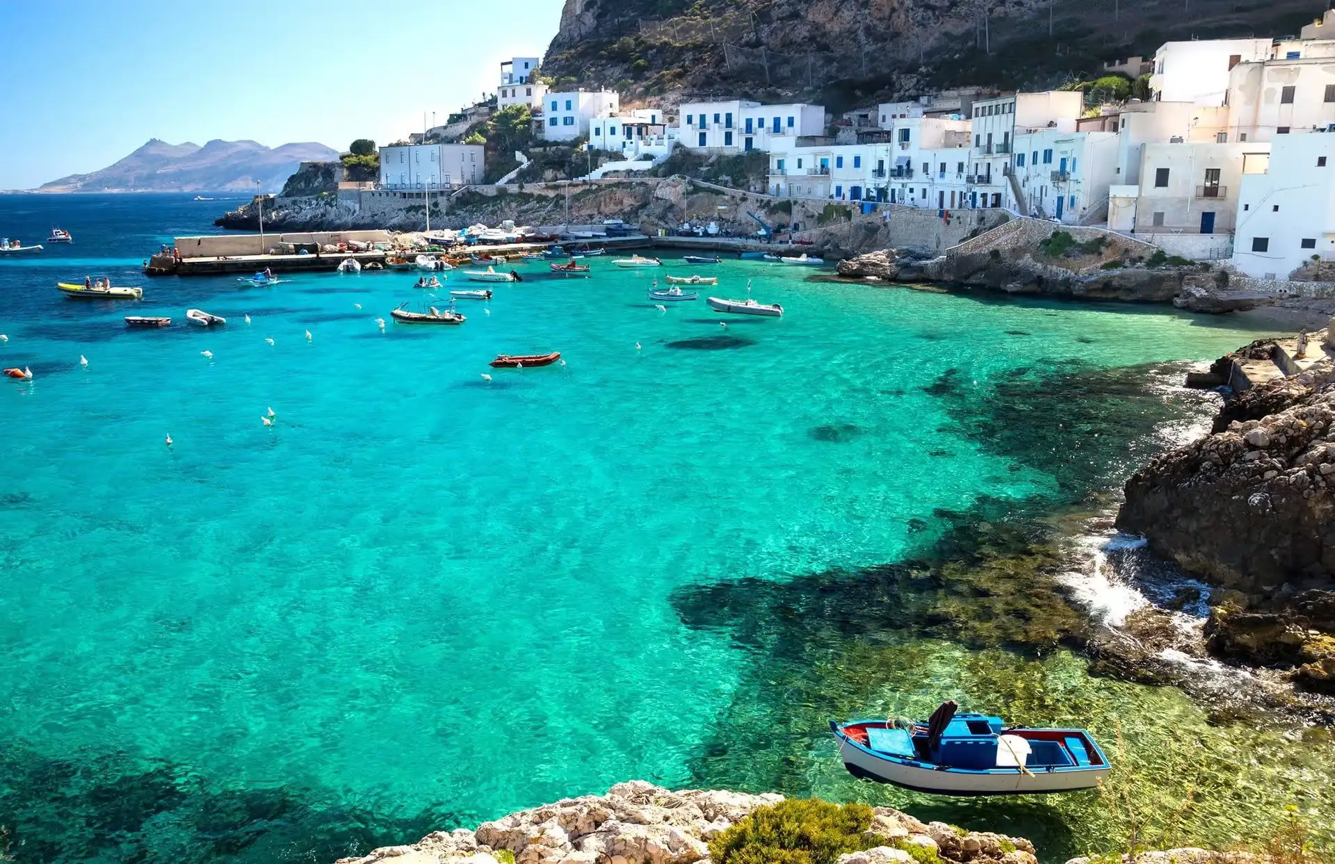 Levanzo - Panorama Porto